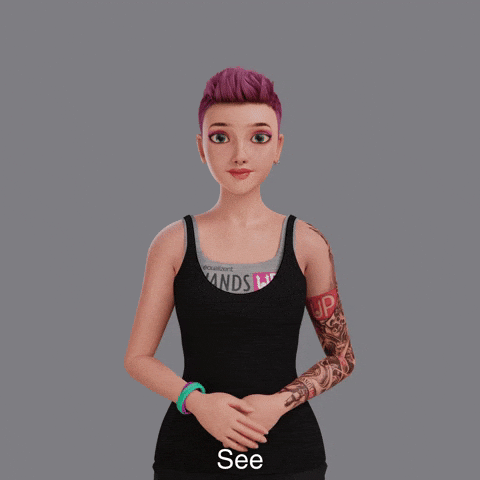 Avatar See GIF by Sign Time - SiMAX