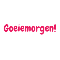 Goedemorgen Sticker by Het Zanglab
