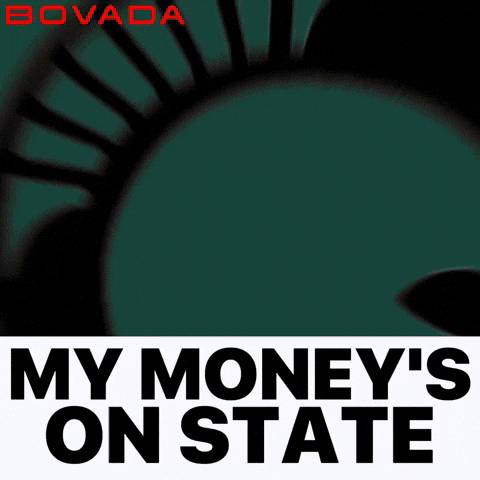 Go Green Michigan State GIF by Bovada