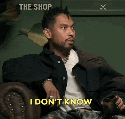 Miguel Idk GIF by The Shop