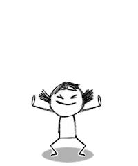 Happy Loop Sticker by Carmen González Pintos