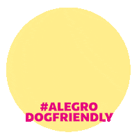 Alegro-Centros-Comerciais dog puppy shopping shop Sticker