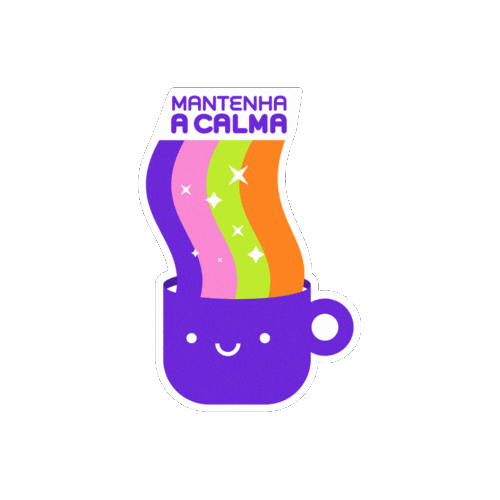 Calma Sticker by Escola mais