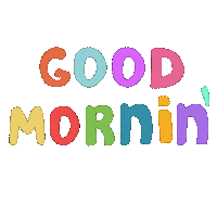 Rainbow Morning Sticker