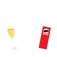 Happy Fun Sticker by Pringles Korea
