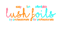 Lushhair hair lush foils lushhair Sticker