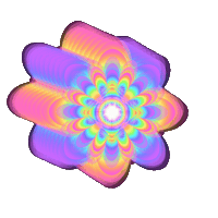 Art Rainbow Sticker by Deep Space Violet