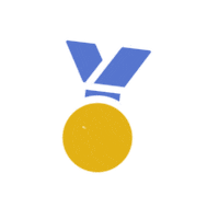 Sport Gold Sticker by Minha BV