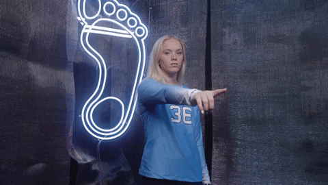 North Carolina Point GIF by UNC Tar Heels