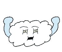 Happy No Way Sticker by Mekamee