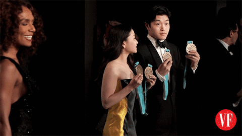 oscars red carpet GIF by Vanity Fair