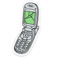 Old School Party Sticker