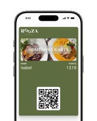 Restaurant Loyalty Card Sticker by VEXiON cards