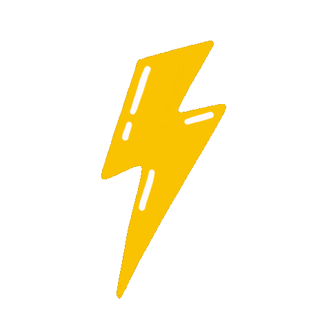 sofie_nilsson giphyupload yellow weather lightning Sticker