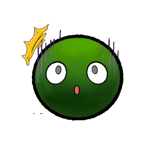 mossamigos giphygifmaker shocked moss mossy Sticker