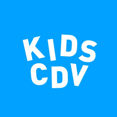 kidscdv giphygifmaker logo giphystrobetesting kids GIF