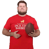 Kansas City Chiefs Football Sticker by Jack Stack Barbecue