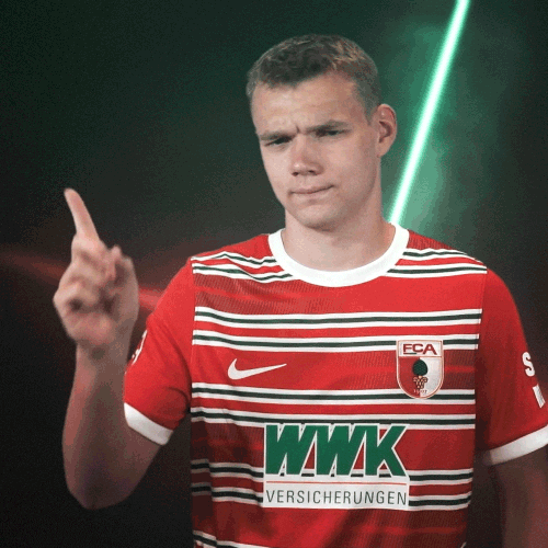 Auf Keinen Fall No GIF by FC Augsburg 1907
