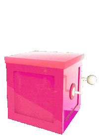 Jack In The Box Christmas Sticker by Maybelline