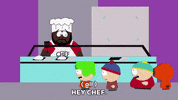eric cartman hello GIF by South Park 