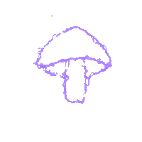 Energy Mushroom Sticker by MYCELAB