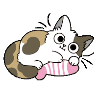 Kneading Cat Toy Sticker by meowbox