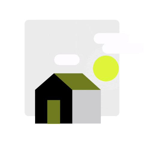 yaizagomez giphyupload 3d house motiongraphics Sticker