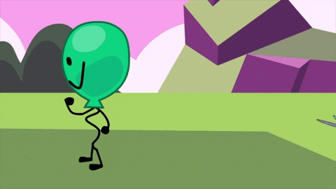 Pupplez giphyupload bfdi blocky balloony GIF