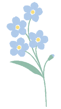 Happy Flower Sticker by daiso_designlab