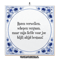 Hart Nl Sticker by Tegelspreuken.nl