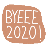 New Year Goodbye Sticker