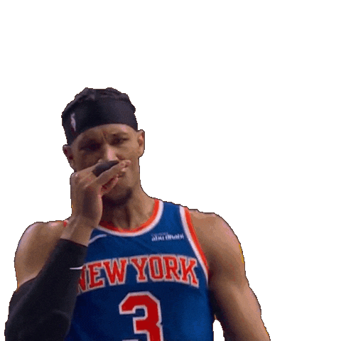 New York Knicks Smoking Sticker