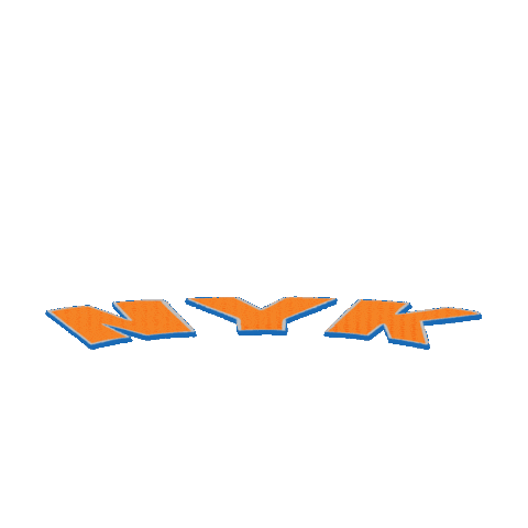 New York Knicks Nba Sticker by Alanna Flowers