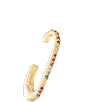 Rainbow Gold Sticker by Rosie Fortescue