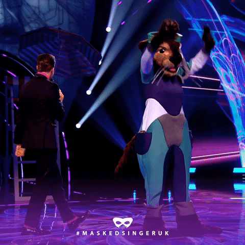 Dance Water GIF by The Masked Singer UK & The Masked Dancer UK