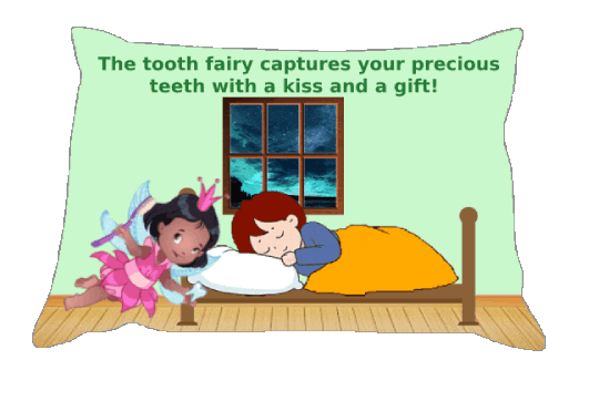 Tooth Fairy Love Sticker