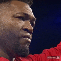 Red Sox Crying GIF by MLB