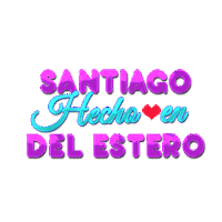Santiago Del Estero Love Sticker