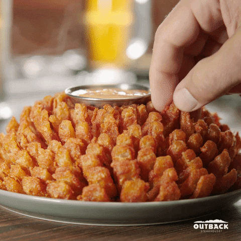 hungry bloom GIF by Outback Steakhouse