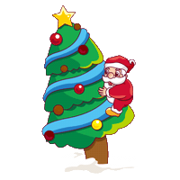 Christmas Santa Sticker by kssogo_tw