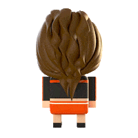 Pixel 3D Sticker by ViuTV
