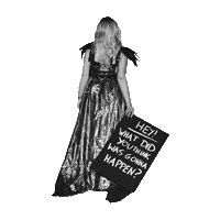 Angry Wake Up Sticker by KARO GLAZER