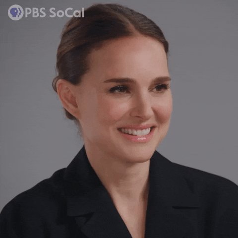 Natalie Portman Actors GIF by PBS SoCal