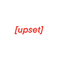 Sad Words Sticker