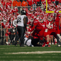 College Football Shark GIF by Wisconsin Badgers