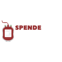 Blood Medicine Sticker by DRK Blutspendedienst West