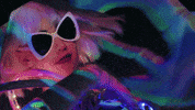 AREA15 neon alien dancer events GIF