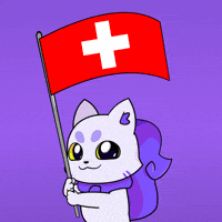 Chocolate Flag GIF by Lucky Kat Studios