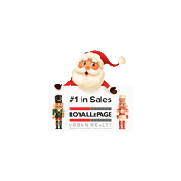 Santa Claus Christmas Sticker by royallepageurban