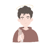 Saint Sticker